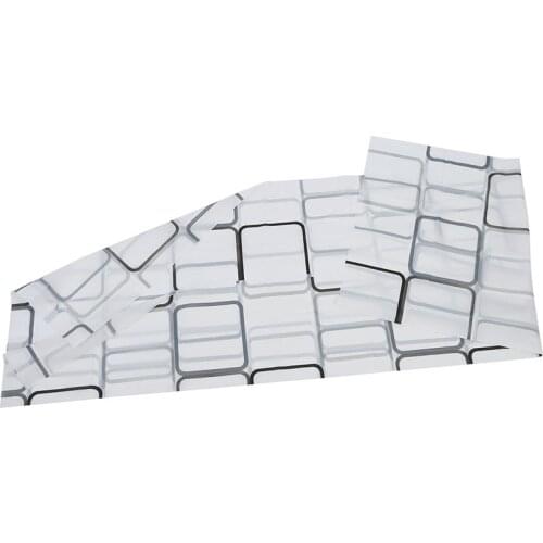 Quality New Modern Bathroom Shower Curtains Extra Long with Hooks 180 x 200 cm (Inner Senses)