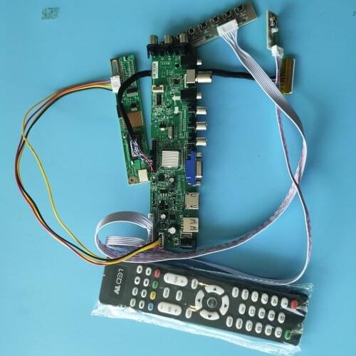 Kit For LQ154K1LB5D/LQ154K1LBLC remote DVB-T 1920X1200 30pin 1 CCFL LCD Controller board Digital HDMI Panel TV VGA USB AV 15.4"