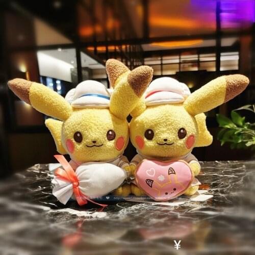 Pokemon Pikachu Cute Valentines Day Gifts Soft Plush Action Figure Toys