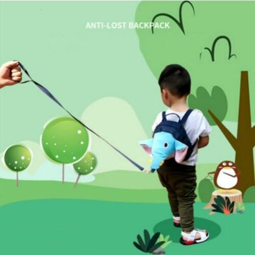 New Cartoon Animal Series Baby Safety Harness Backpack Toddler Anti Lost Backpack Kids Schoolbag Adjustable Shoulder Strapwith