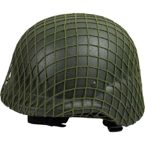 ANew Arrive Army Green Nylon Camping Hiking Helmet Camouflage Net Cover Helmet Outdoor Activity Tools
