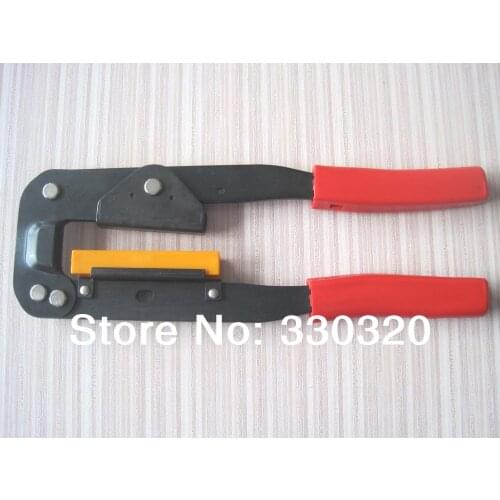 Crimping Tool Usage for making Hub Flat Cable,IDC connector on to ribbon cable,computer wire