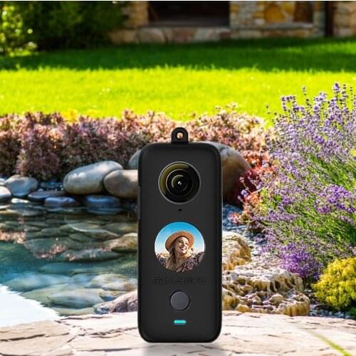 For Insta360 ONE X2 Silicone Protective Cover Lens Screen Protector Scratchproof Camera Case Accessories for insta360 ONE X2 HOT