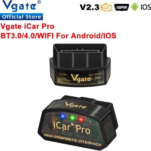 Vgate elm 327 iCar Pro obd2 Scanner BT4.0-Wireless WIFI Car Diagnostics ELM327 obd 2 odb2 scanner scan tool For IOS/Android