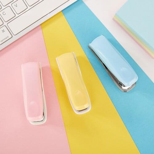 Aihao Candy Color Stapler Office School Supplies Stationery