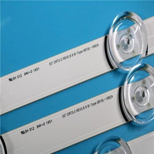 LED strip For LG Innotek DRT 3.0 55"_ A/B type Rev01 55LB561V 55LB652T LC550DUE LG55LF5950 55LY320C 55LB5700 55LF6500
