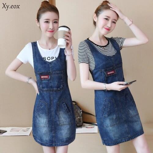 XY.EOX Fashion Denim Dresses