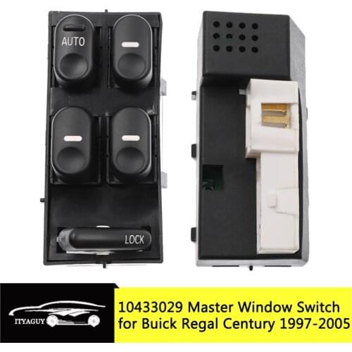 10433029 19244641 Car Electric Power Master Control Window Switch Button Fit For Buick Century Regal 1997-2005 Car Accessories