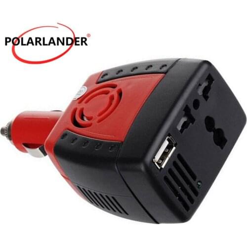 150W Professional Car Inverter DC 12V to AC 110V Power Inverter Charger Converter Transformer Vehicle Power Supply Switch