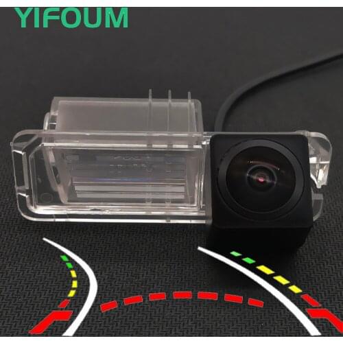 Fisheye HD Dynamic Trajectory Wireless Car Rear View Camera For VW Golf 6 Bora Beetle Phaeton Magotan Scirocco Polo Passat B7 CC