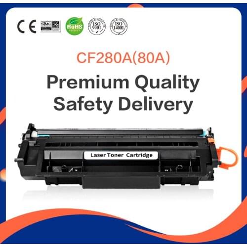 CAIGE 80A CF280A Compatible Toner Cartridge Replacement Black Ink use in HP Laserjet Pro 400 M401N M401DN M425DN Printer