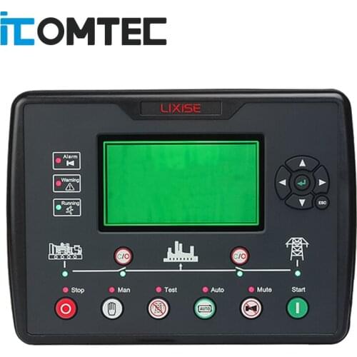 LXC6120N LXC6110N AMF diesel generator set controller LCD auto start controller genset parts electronic cuircuit board panel