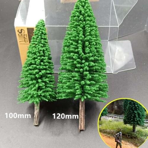 1Pc 12cm Simulation Tree Model Scene Pine Tree Model Sand Table Model Materials for Model Hobbies
