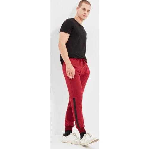 Trendyol Male Sweatpants TMNAW21EA0296 спортивные штаны штаны мужские pantalones hombre штаны спортивные штаны мужкие ropa