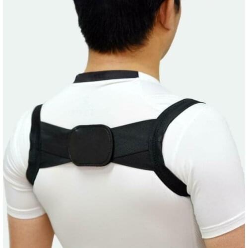 Newly Unisex Invisible Back Shoulder Posture Corrector Orthotic Spine Support Belt 19ing