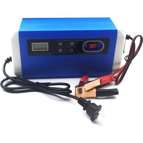 Full Automatic Car Battery Charger 20AH-200AH To 12V 24V Smart Fast Power Charging Suitable For Car Motorcycle