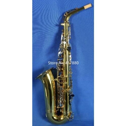 Professional Instrument Jupiter JAS-720-GN Eb Alto Saxophone Brass Lacquer Band Sax High Quality With Case Free Shipping