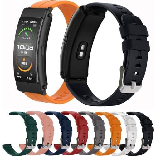 16mm watch strap for HUAWEI TalkBand B6 Wristband Replacement Silicone strap Bracelet For Huawei Talk Band B3 Accessories