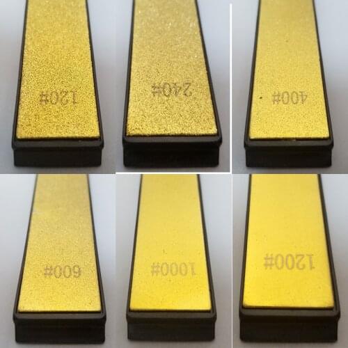 RSCHEF 120-1200 grit golden diamond sharpening stone knife sharpener kitchen tools grinding stone bars