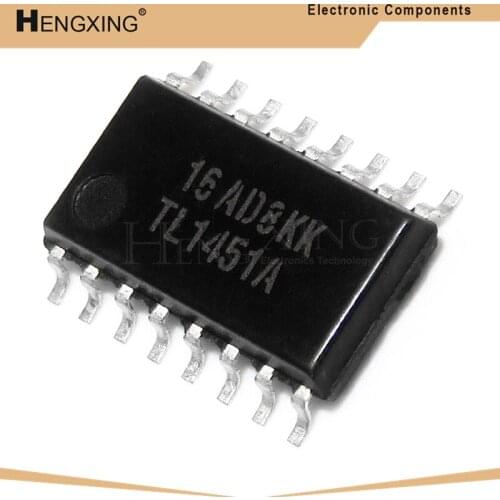 10piece TL1451A TL1451AC TL1451 SOP16 double width modulation control circuit new original 5.2MM 3.9MM In Stock