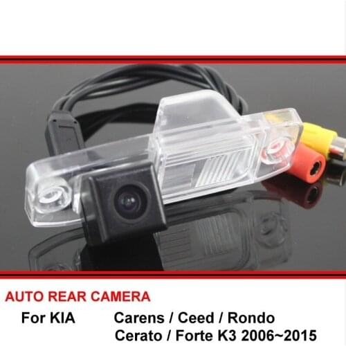 For KIA Carens Ceed Rondo Cerato Forte K3 Car rear view camera trasera Auto reverse backup parking Night Vision Waterproof SONY