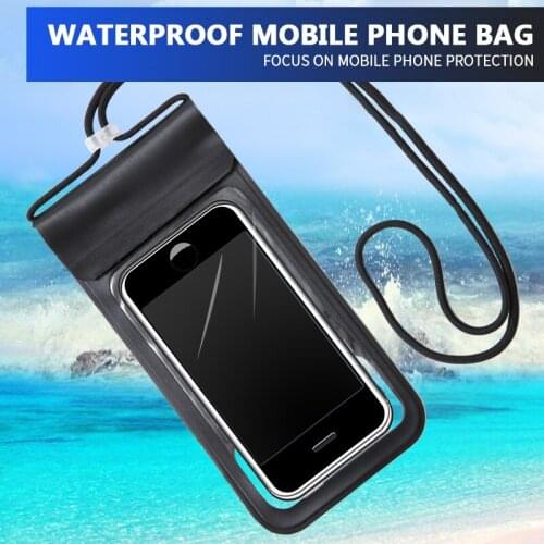 Waterproof Phone Pouch Drift Diving Swimming Bag Underwater Dry Bag Case Cover For Phone Water Sports Beach Pool Skiing Case