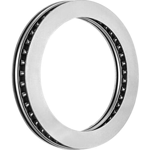 Uxcell Needle Roller Thrust Bearings with Bearing Washers AXK+2AS 8mm-80mm Bore Dia 19mm-105mm OD 4mm-6mm Total Thickness