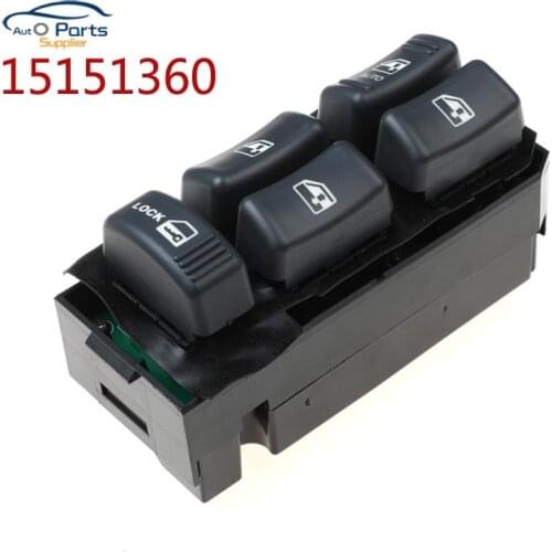 15151360 19244658 Power Window Control Switch Regulator Button For GMC Chevrolet Blazer Cadillac Truck 1995-2005 Escalade Jimmy
