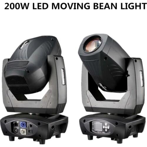 2pcs/ 200W led moving head light DMX-512 led beam light /led pattern light, bar, wedding equipment