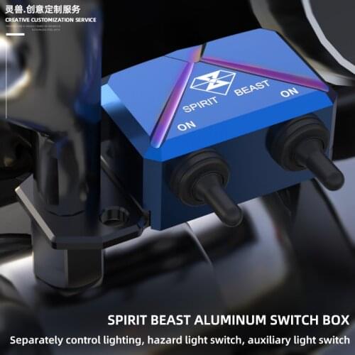 SPIRIT BEAST Motorcycle switch accessories dangerous lights switch Suitable Benelli Motocross vehicle double flash switch