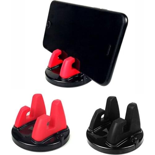Car Phone Holder Stands Rotatable Support Anti Slip Mobile 360 Degree Mount Dashboard GPS Navigation Universal Auto Accessories
