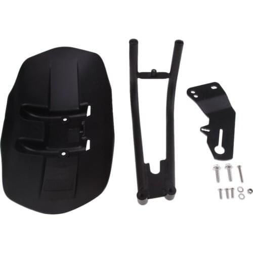 Black Plastic Motorcycle Rear Wheel Cover Fender Splash Guard Mudguard #004