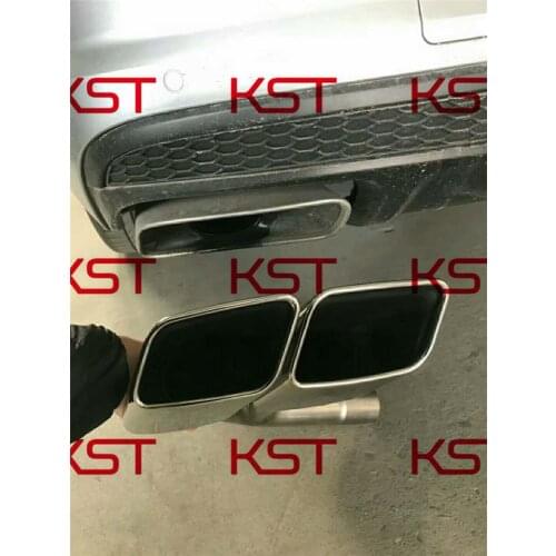 Crazy2021 Fit For Audi New Q7 Outlet Sq7 Tail Throat Nondestructive Upgrade Original Spare Parts Four