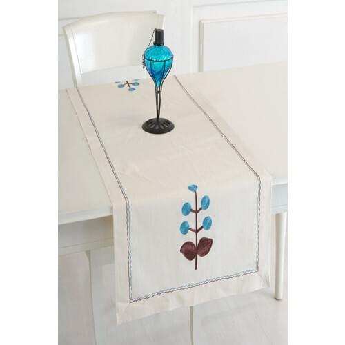 Ödel Home Buldan Keteni Embroidered Runner