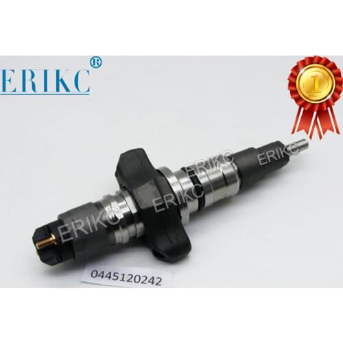 ERIKC Spray Injector 0445120242 Fuel Injector 0445 120 242 Diesel Common Rail Injector for Dong Feng 4CYL.H EHQ200