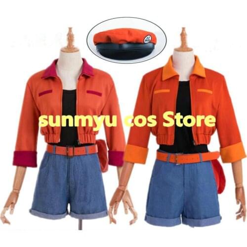 Cells At Work Erythrocytes Hataraku Saibou Red Blood Cell Cosplay Costume,Custom Size Halloween