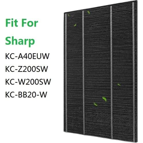 The FZ-A41DFR Deodorization Activated Carbon Filters for Sharp KC-A40EUW KC-Z200SW KC-W200SW KC-BB20-W