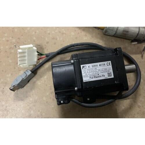 GYS201DC1-C6B servo motor , used in good condition . 80% appearance new , good working , free shipping