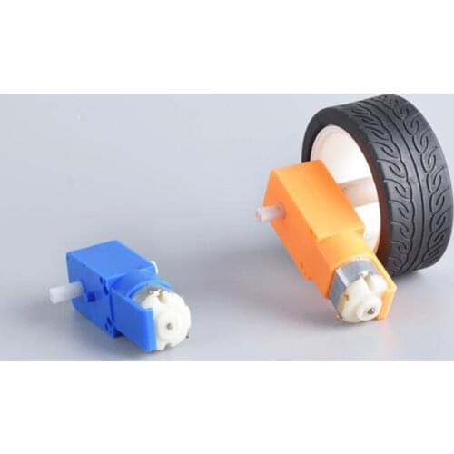 TT MOTOR 1:120 Double shaft 3-6V DC Gear Motor Strong Magnet Anti-interference,use for the Robot/Smart Car/Toys/DIY models