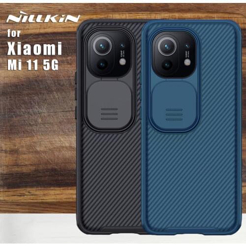 Nillkin For Xiaomi Mi 11 5G case Camera Protection Camshield Phone Case Lens Protective Back Cover For Xiaomi Mi 11