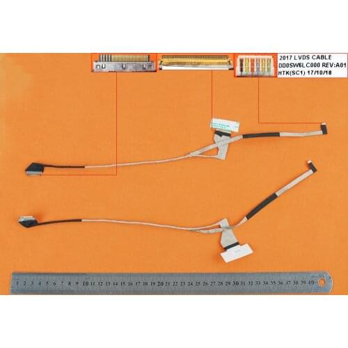 New Laptop Cable for Haier R410 R410G R410U PN: DD0SW6LC000 Notebook LCD LVDS CABLE