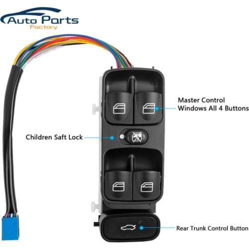 Front Left Power Control Window Switch For MERCEDES SL500 C CLASS W203 C200 C220 2098203410 2038200110 2038210679 A2038210679