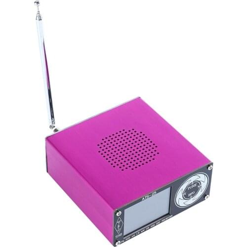 SI4732 All Band Radio Receiver FM LW (MW&SW) SSB Portable 2.4" Touch LCD Display