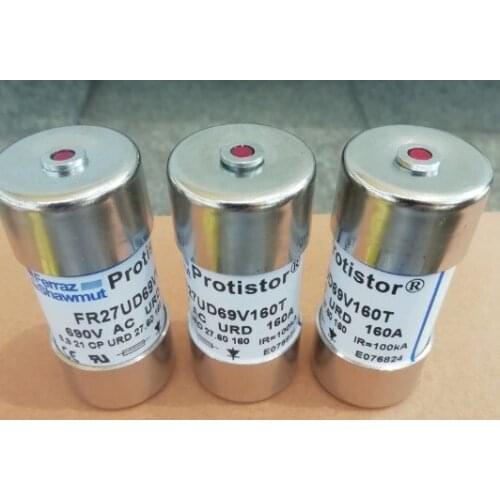 Fuses: FR27UD69V160T 6,921 CP URGD 27.60 160 E076824 / FR27UD69V200T F076825 / FR27UD69V250T W076264 aR