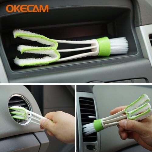 Car Air Conditioner Vent Slit Cleaning Brush For Subaru Forester Impreza Legacy Outback XV Sti Wrx Tribeca Justy Brz Baja 360 FE