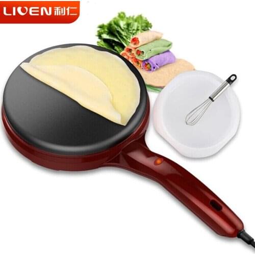 Non-Stick pancake pan One-side heating Pancake machine tortilla maker machine Home tortilla press breakfast machine Crepe maker