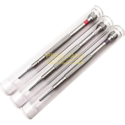 T Shape Screwdrivers For RLX Daytona Submariner GMT Datejust Carti er Watch Bracelet Band Screw, PVC Tube Packing 1.2 1.4 1.6MM