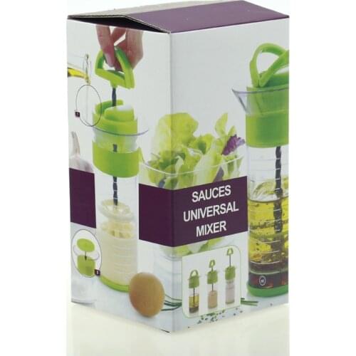 SAUCES UNIVERSAL MIXER Dressing Sauces Frother Whisk Sauces Dressings Cream Egg Whites Gadget