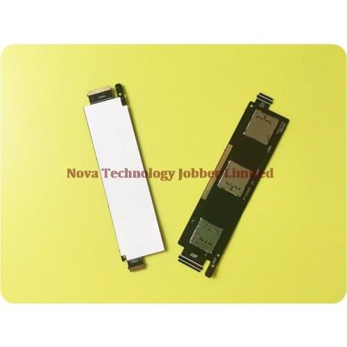 Wyieno 20Pcs/Lot A600CG Sim Slot Reader For Asus Zenfone 6 A600CG Sim Card Flex Phone Parts + tracking