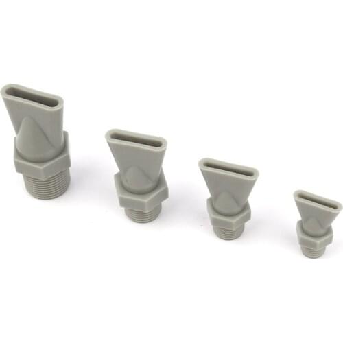 1pc 1/4,3/8,1/2,3/4 Inch Male Thread Duckbill Sprinkler High Quality Industrial Agriculture Flat Nozzle